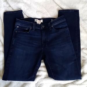 Madewell jeans slim black jeans, size W29 L30